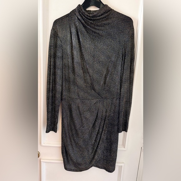 IRO PARIS Rasile Metallic Mini Dress - Picture 4 of 10